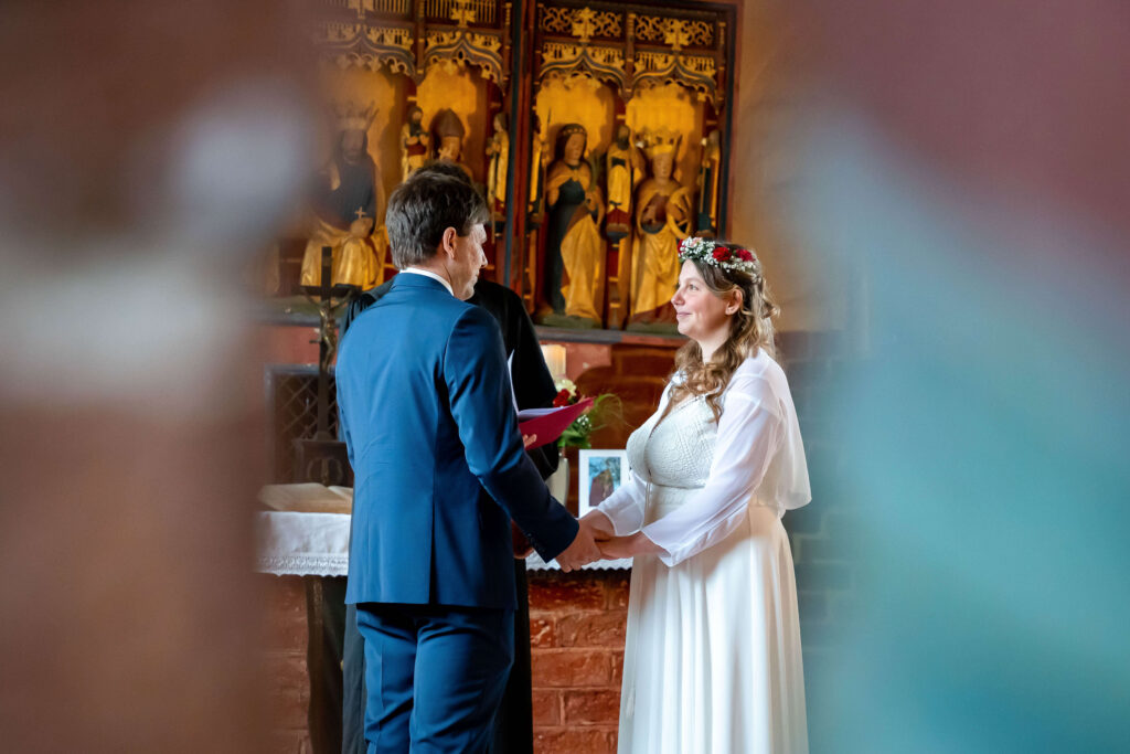 Brautpaar Kirchliche Trauung Hochzeit Kirche